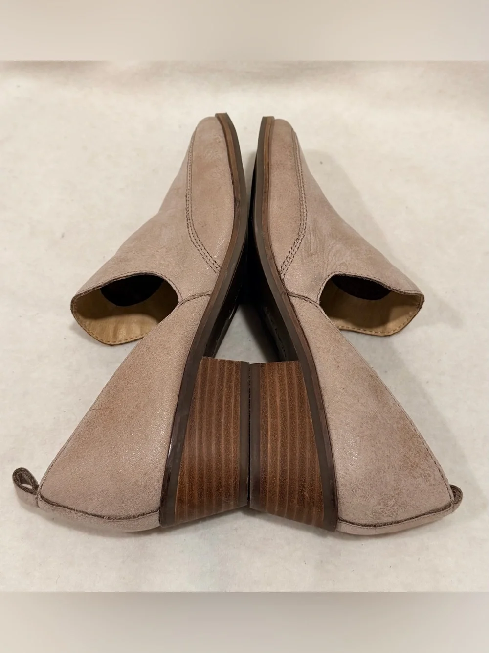 Lucky Brand Women’s Mahzan Suede Slip-On Loafers in Hazel Size 6.5